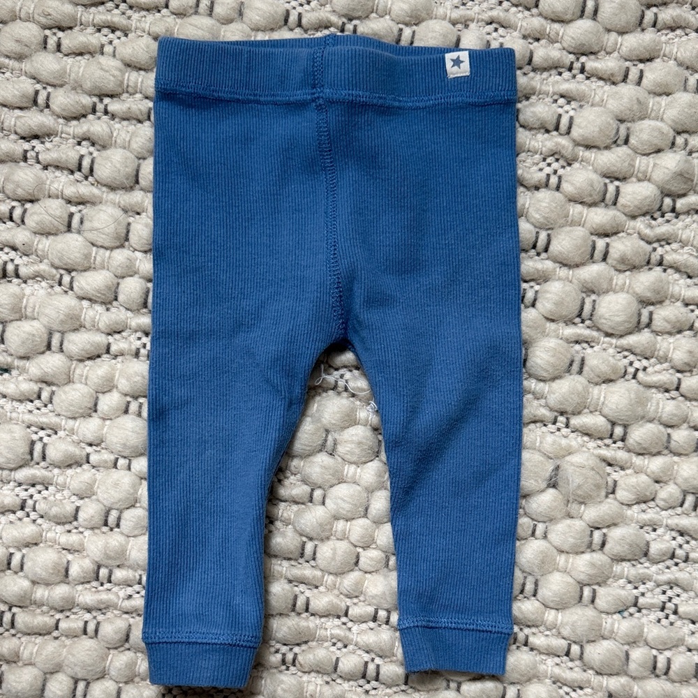 Zara Soft Blue Baby Leggings